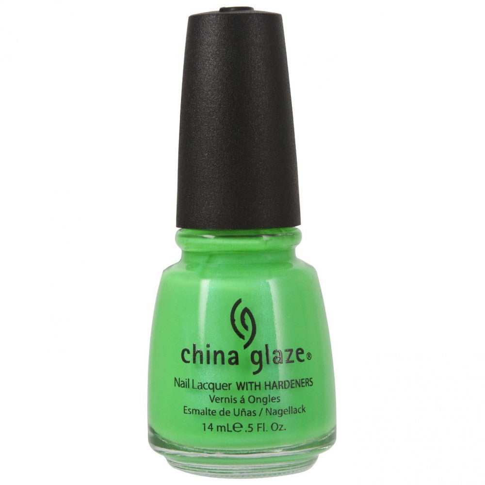 China Glaze Nail Lacquer With Hardeners, Lime Light 1009