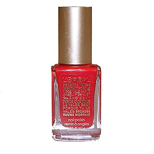 L'Oreal Paris ParisCollection Exclusive Nail Polish Because You're Worth It Red