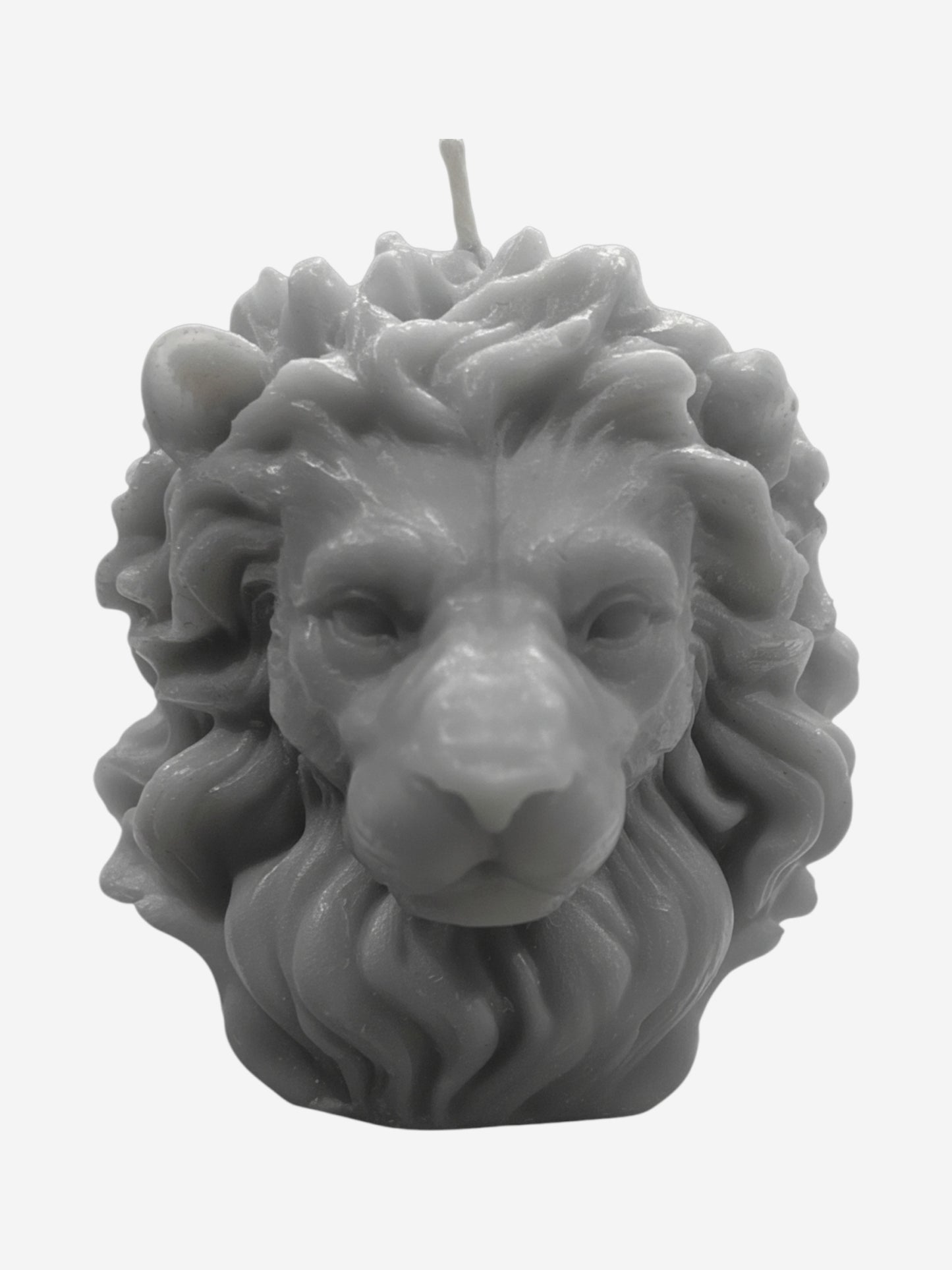 The Mane Event - Lionhead Candle Solid Wax Status Piece