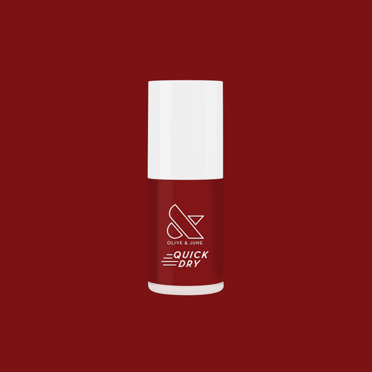 Olive & June Quick Dry Nail Polish bottle - Brick