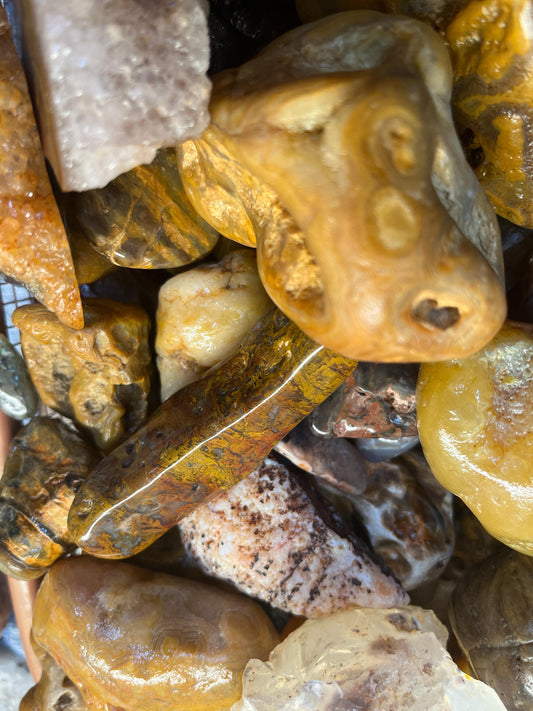 Mystery Rock Box; Crystals, Minerals, Slabs and more!