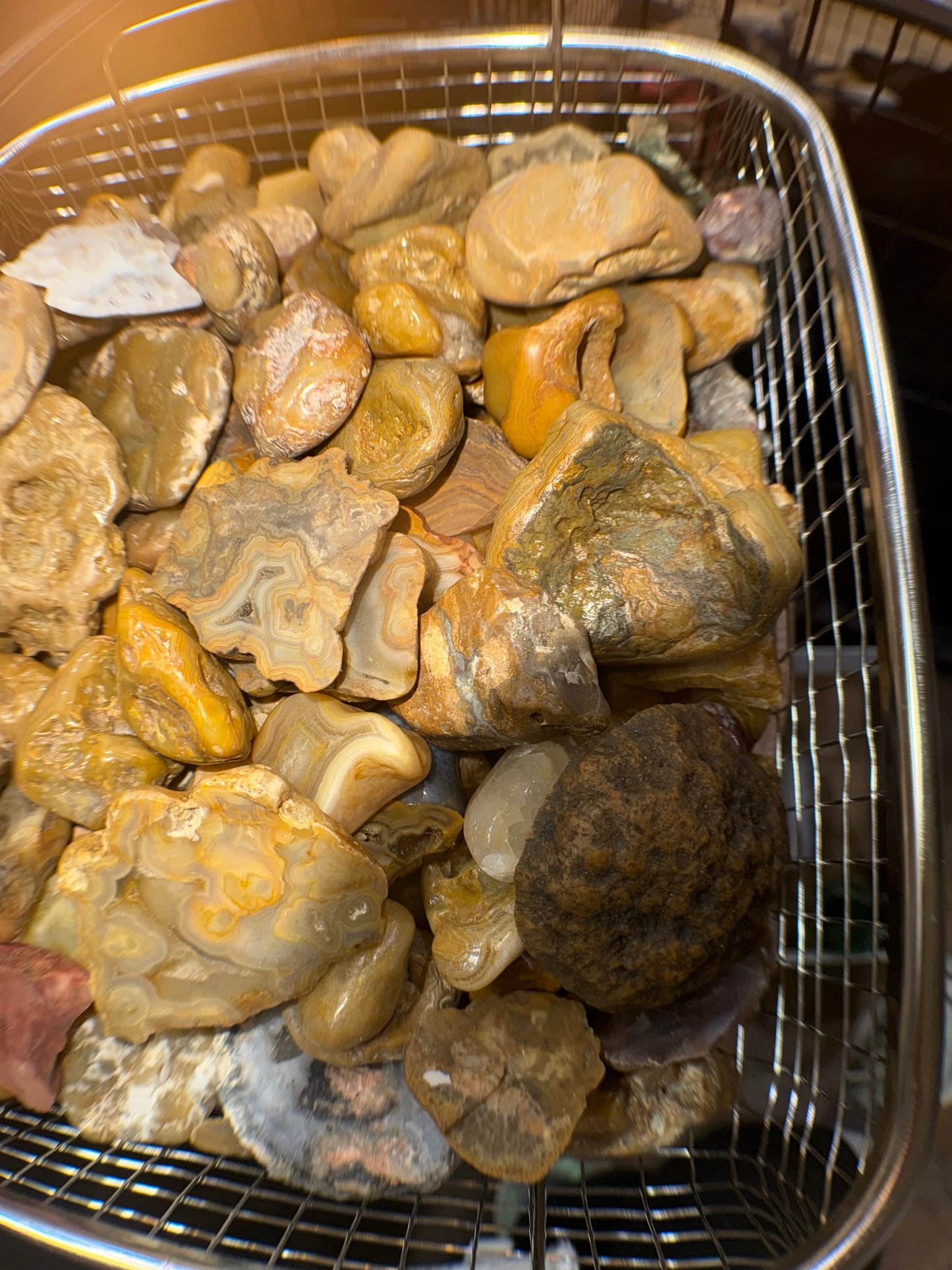 Mystery Rock Box; Crowley Agates and Lake Superior Assorted