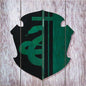 Harry Potter Slytherin Wood Sign