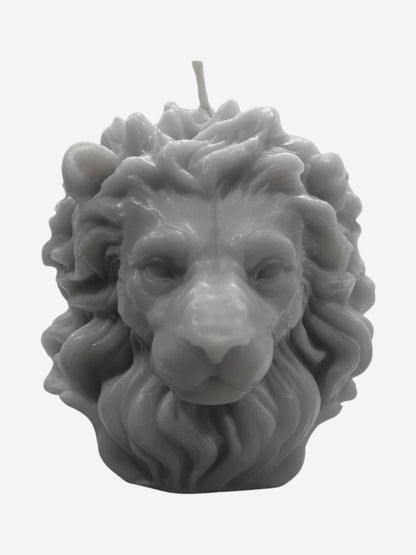 The Mane Event - Lionhead Candle Solid Wax Status Piece