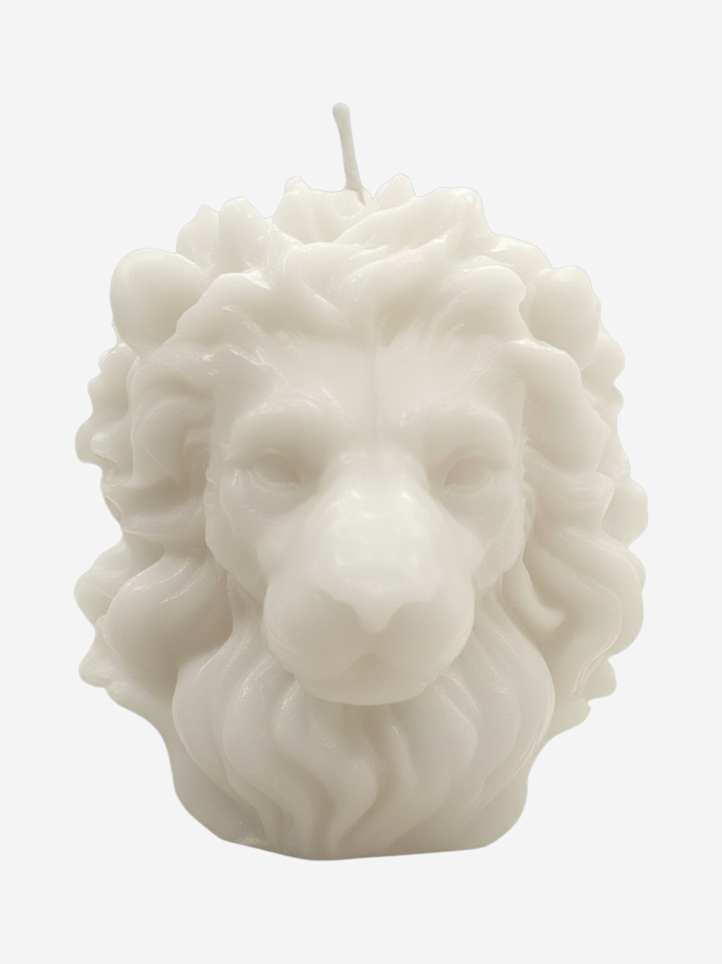The Mane Event - Lionhead Candle Solid Wax Status Piece