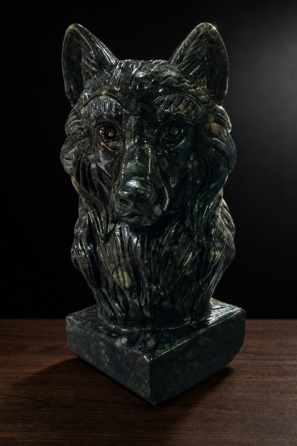 Handcarved Jade Sculpture luxury collector editorial