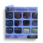 Semi-Precious Tumbled Stone Collection Set — 20 Variety Specimens | Labradorite Amethyst Jasper Fluorite Collector Kit