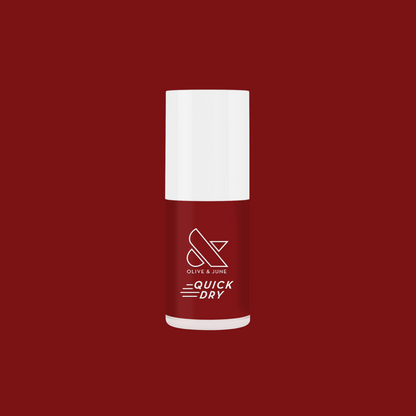 Olive & June Quick Dry Nail Polish bottle - Brick