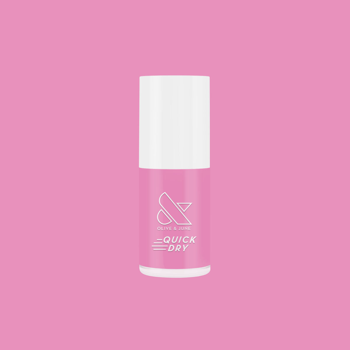 Olive & June Quick Dry Nail Polish bottle - Taffy