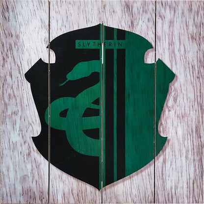 Harry Potter Slytherin Wood Sign