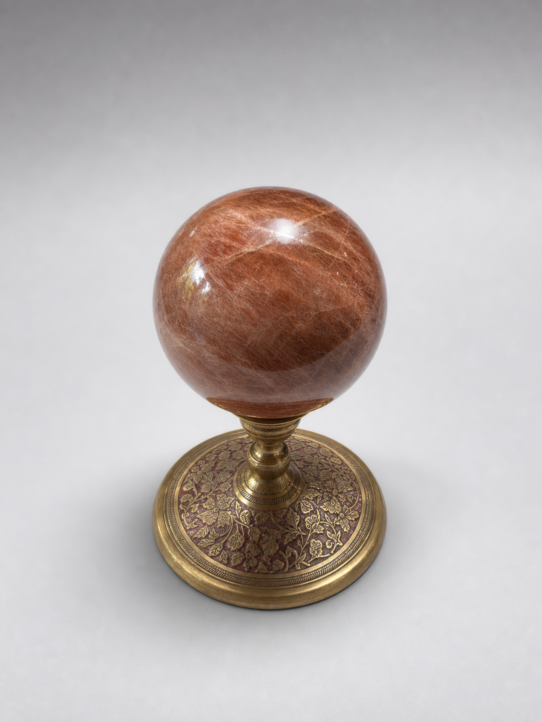 Red Moonstone Polished Sphere hero image