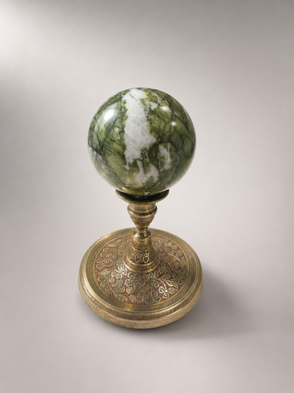 Green Serpentine Polished Sphere hero image