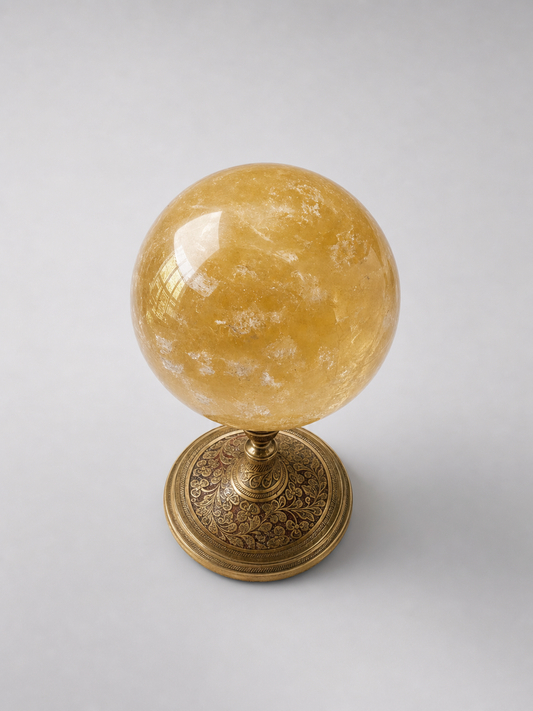 Citrine Polished Sphere hero image