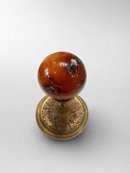 Carnelian Agate Polished Sphere hero image