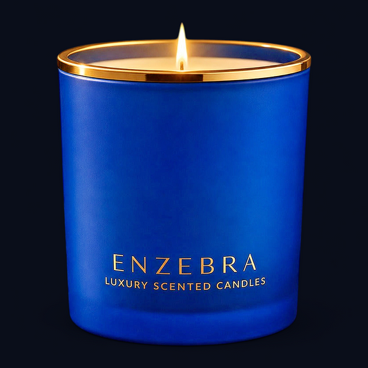 EnZebra EnZebra® Luxury Scented Candle — Royal Blue Vessel | 8 oz