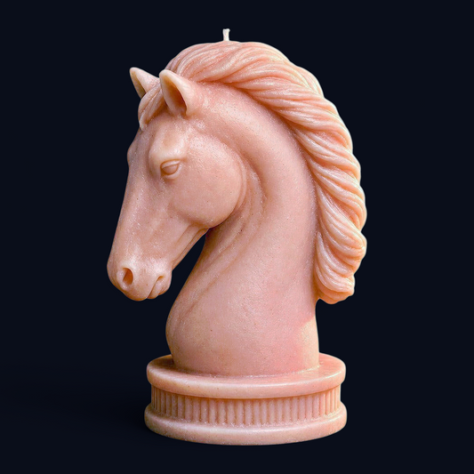 EnZebra EnZebra® Stallion Sculptural Candle | Handmade Horse Figurine Candle | Statement Piece