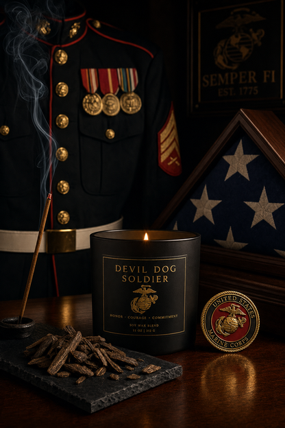 Devil Dog Soldier — No. 109 Woody Oriental Tribute fragrance
