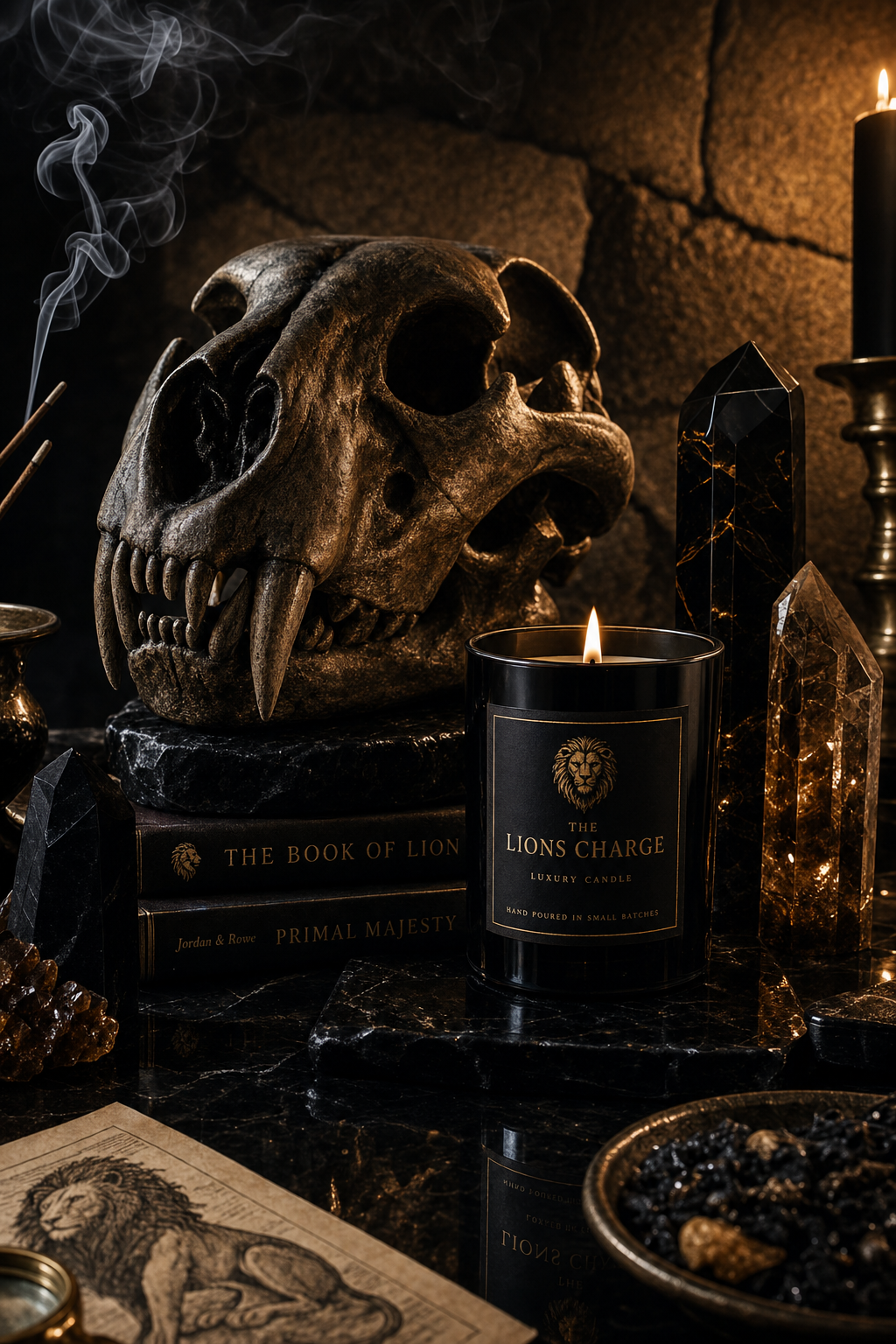 The Lion's Charge — No. 129 Woody Oriental Smoky Blend fragrance