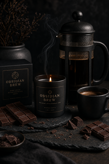 Obsidian Brew — No. 008 Gourmand fragrance