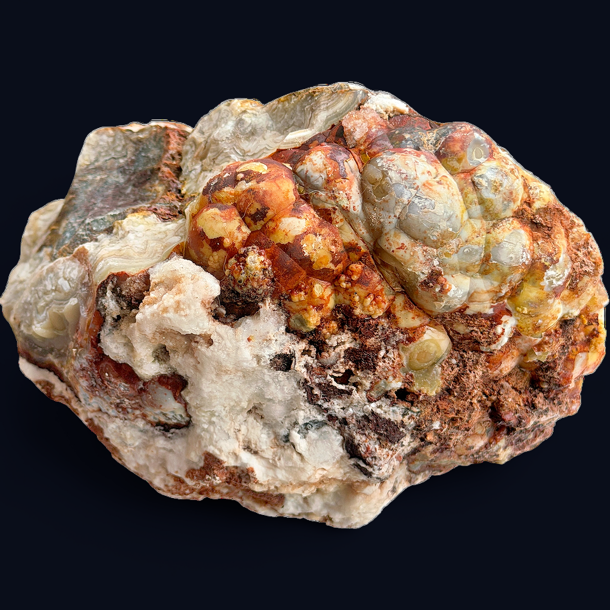 Garland Workshop & Lapidary Natural Mineral Specimen 5.1 lb Display Piece