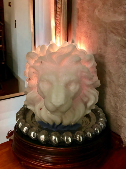 The Mane Event - Lionhead Candle Solid Wax Status Piece