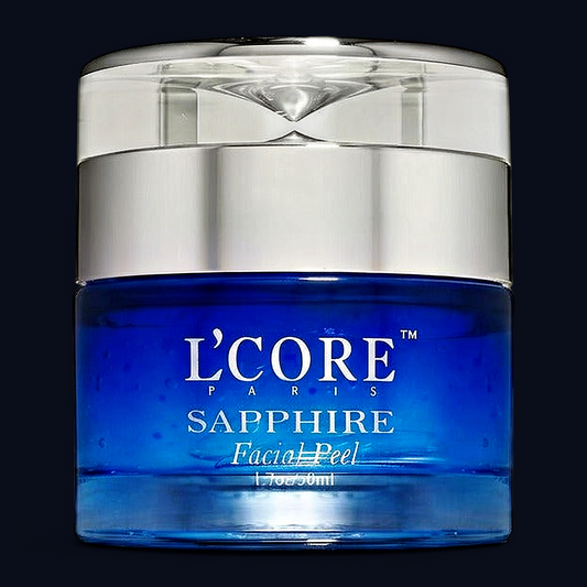 Neglected Beauty L'Core Paris Sapphire Facial Peel 1.7 oz – Organic Detox Treatment
