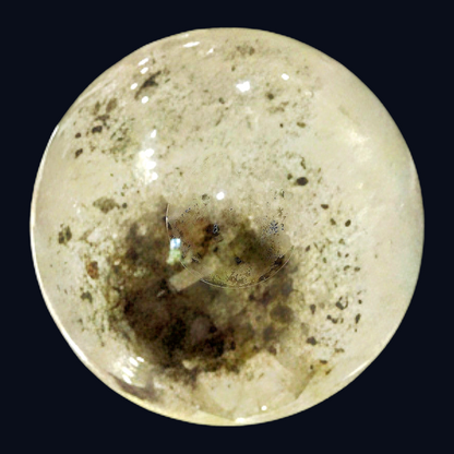 zExclusive Garden Quartz Sphere Chlorite Phantom Inclusion — Collector Grade Natural Crystal Ball Verified Authentic