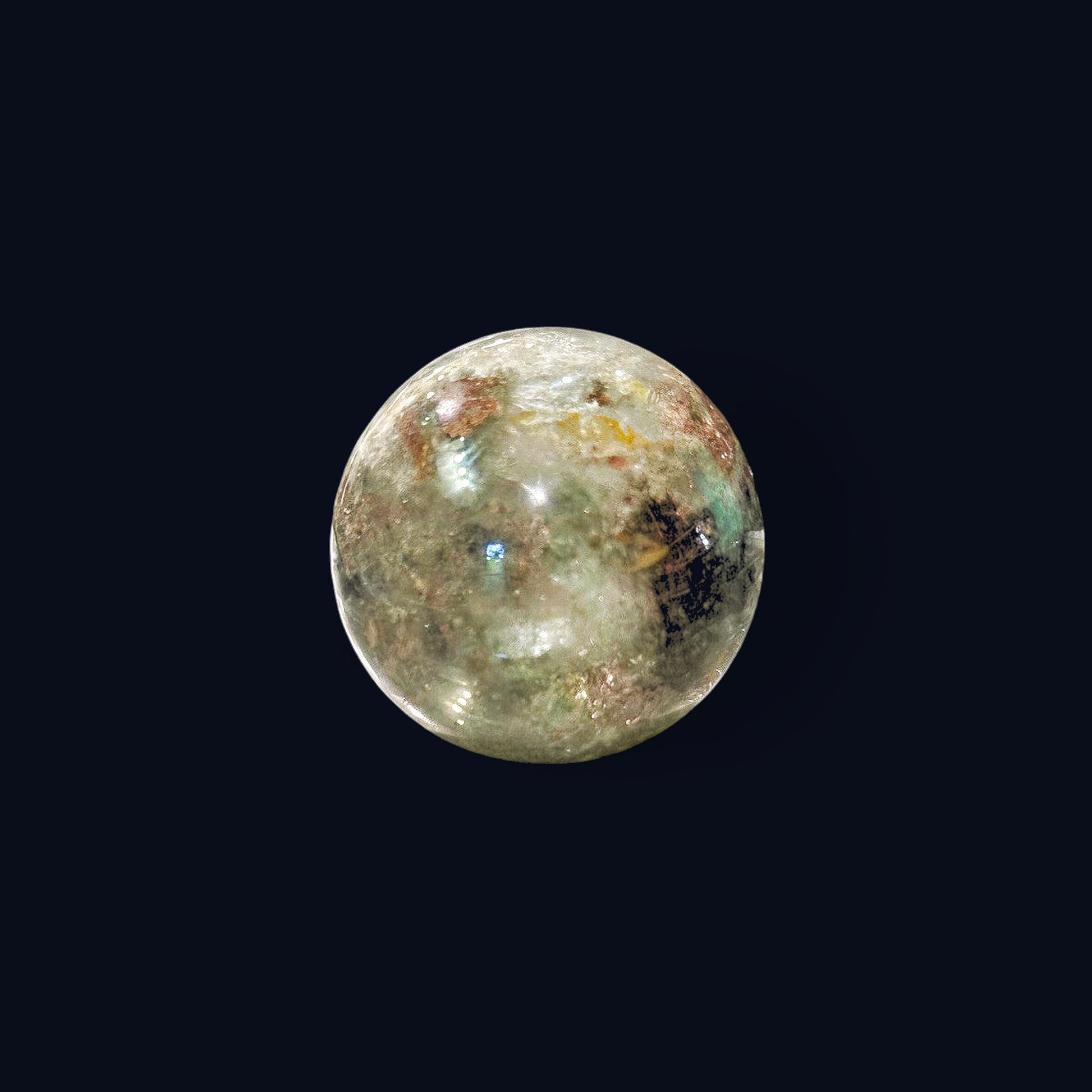 zExclusive Garden Quartz Sphere ~3in — Collector Grade Mineral Specimen