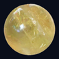zExclusive Citrine Quartz Polished Sphere — Natural Crystal Ball Collector Grade Estate Find Verified Mineral